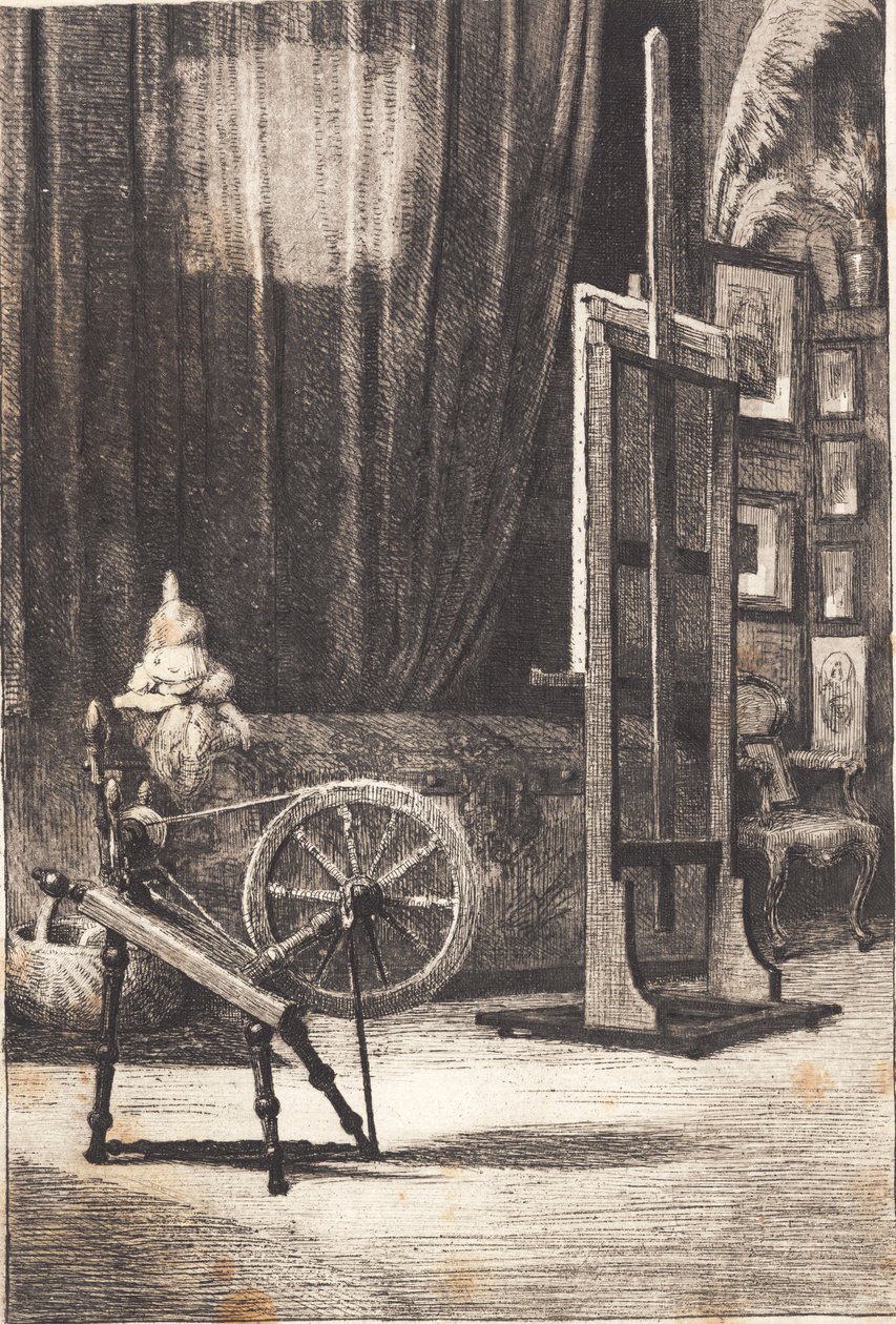 Das Atelier von Frans Schwartz