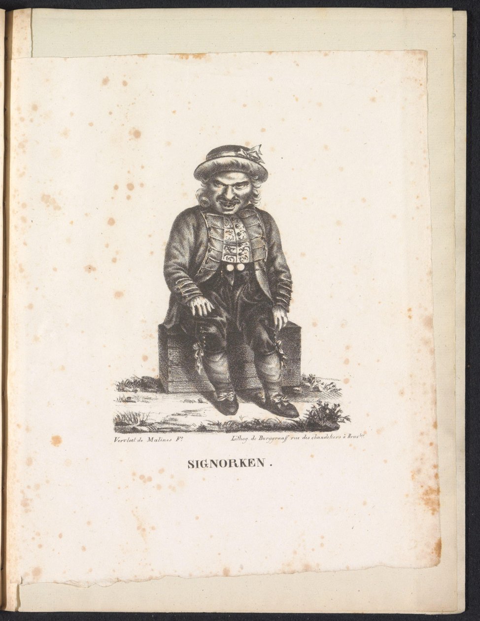Sinjoorke, 1825 von Frans Vervloet