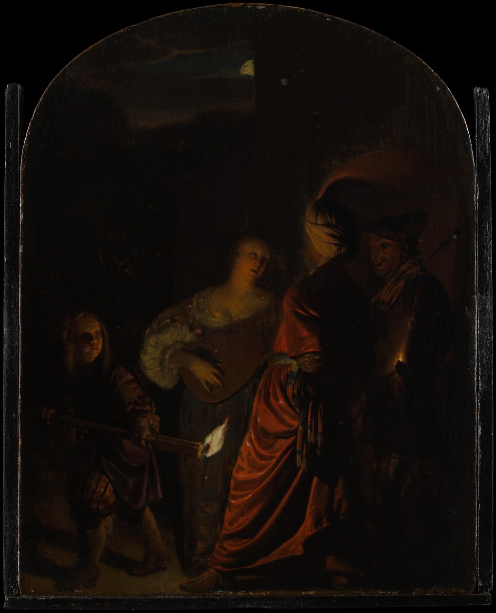 Die Serenade von Frans van Mieris