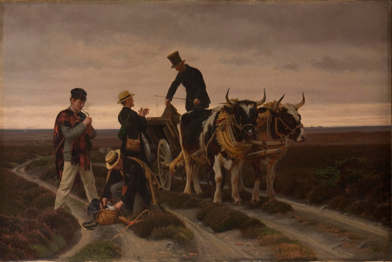 Wanderreise. Jütland. von Frants Henningsen