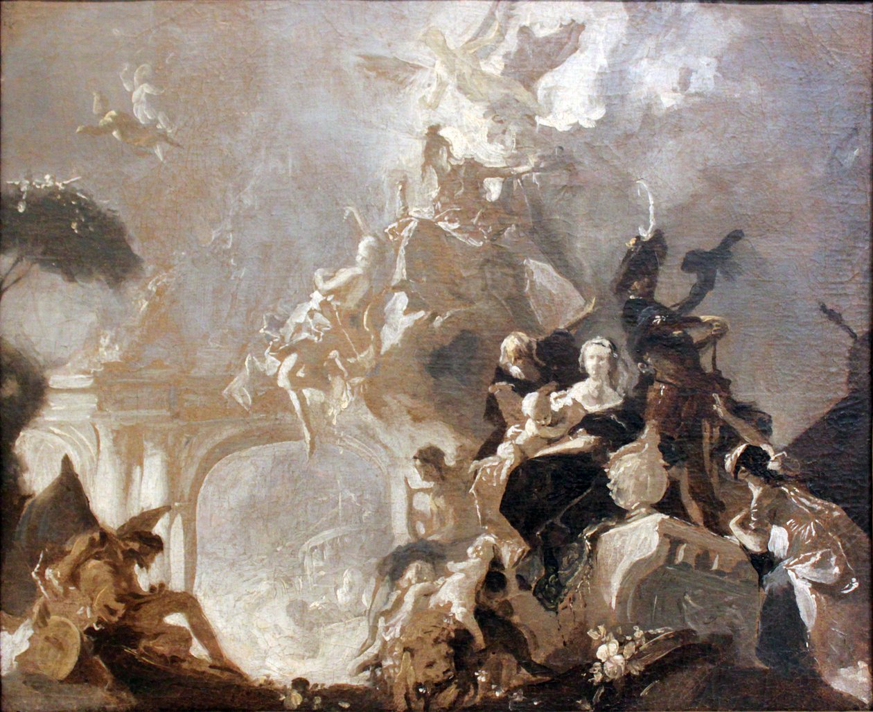 Studie für ein Deckenbild von Franz Anton Maulbertsch