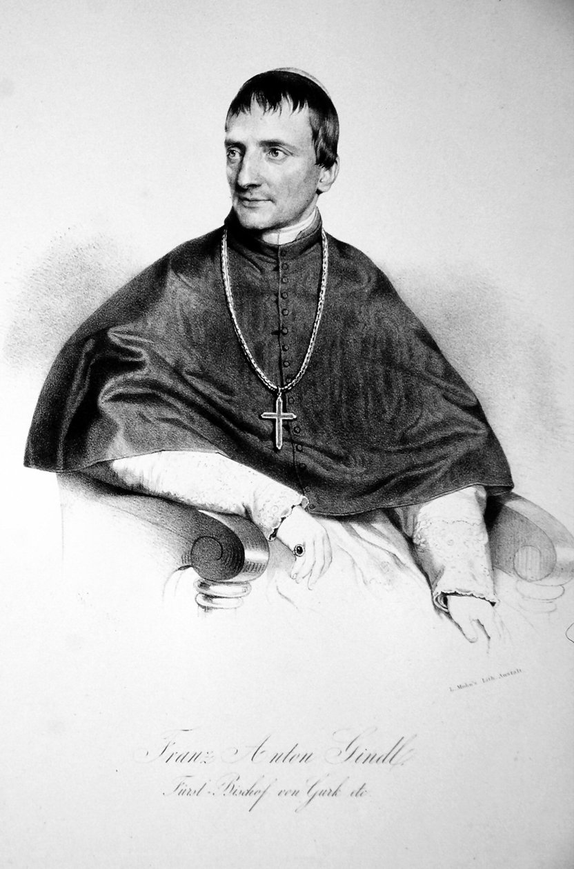Franz Anton Gindl Bischof von Brünn von Franz Eybl