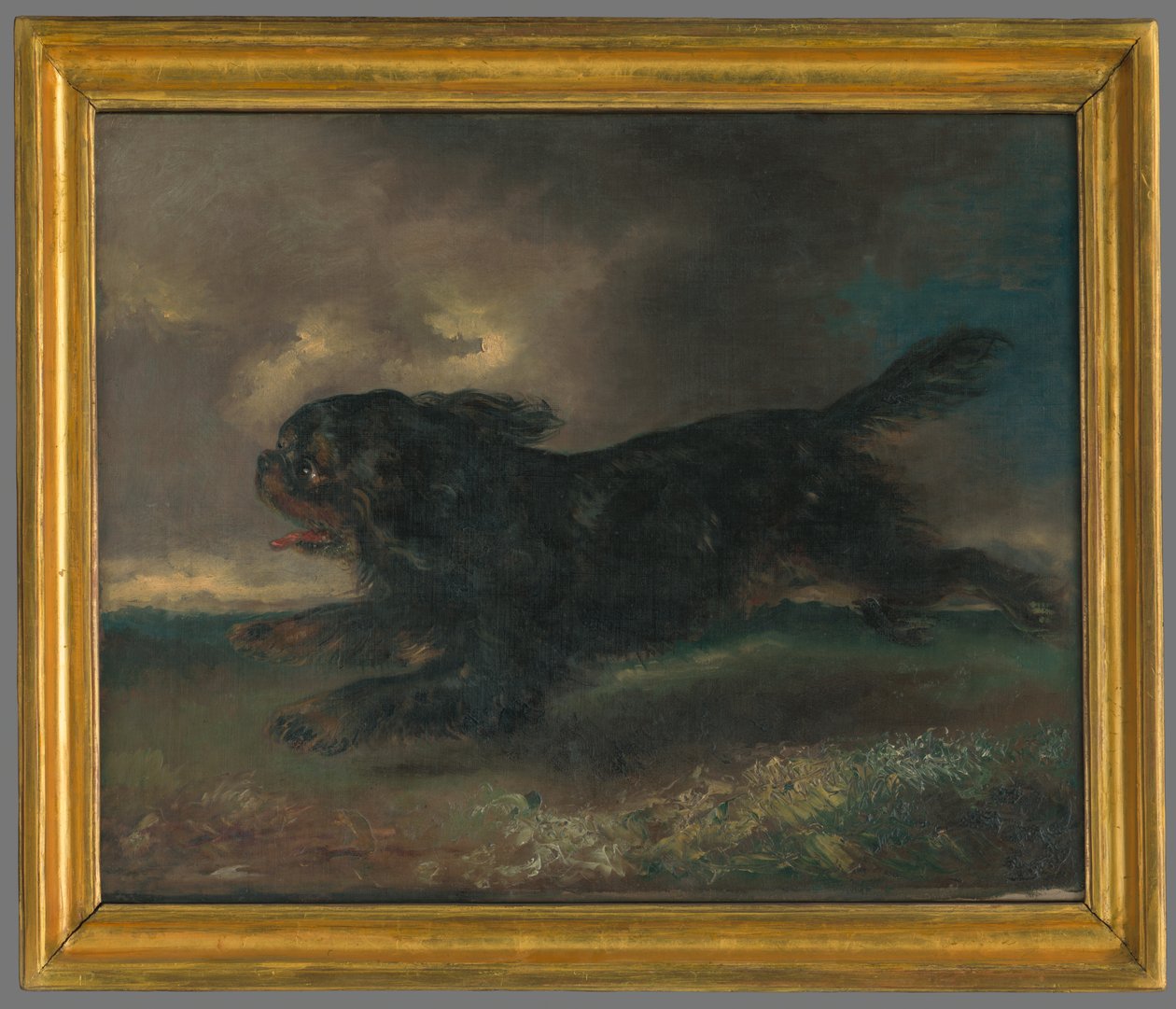 Laufender Hund von Franz Krüger