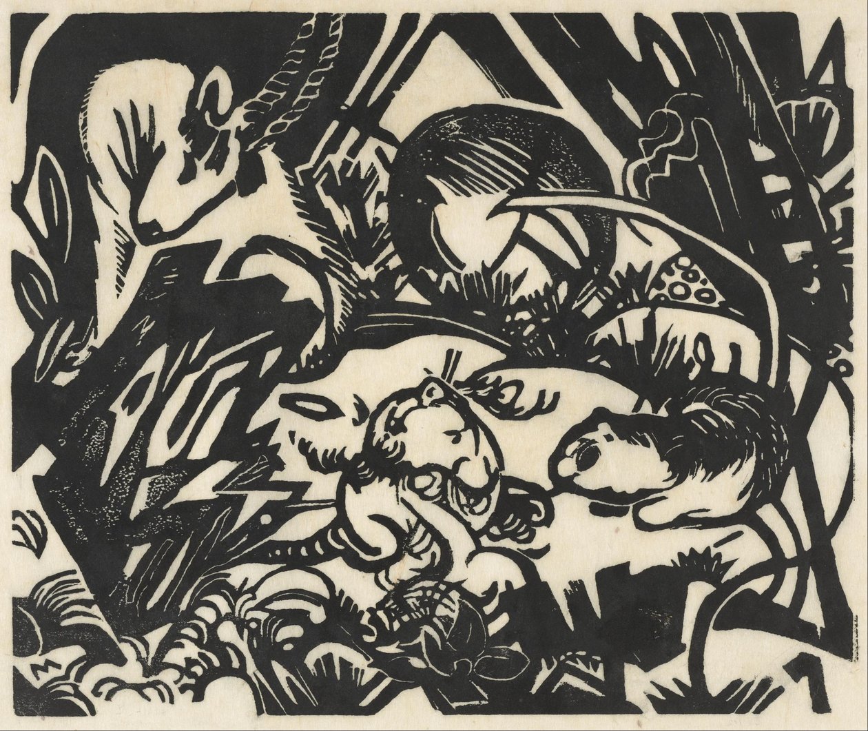 Tierlegende von Franz Marc