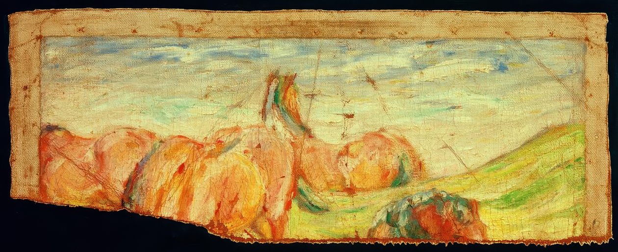 Weidende Pferde II von Franz Marc