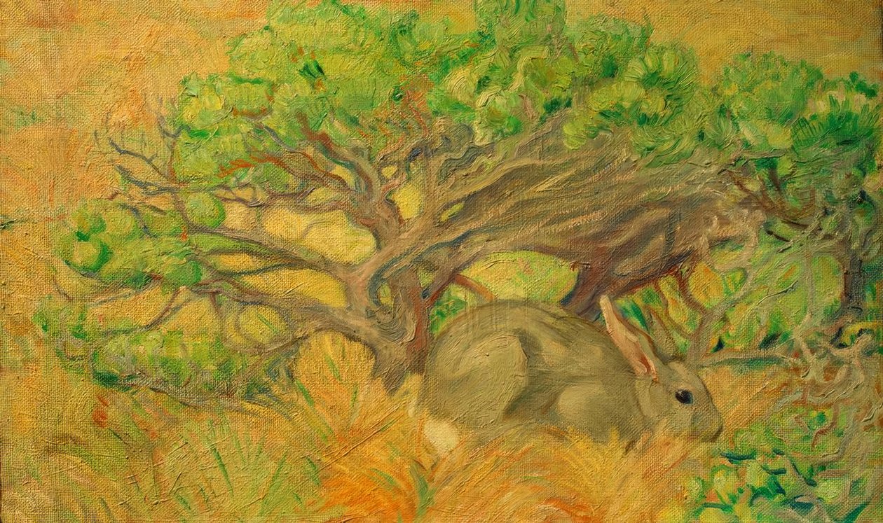 Wildes Kaninchen von Franz Marc