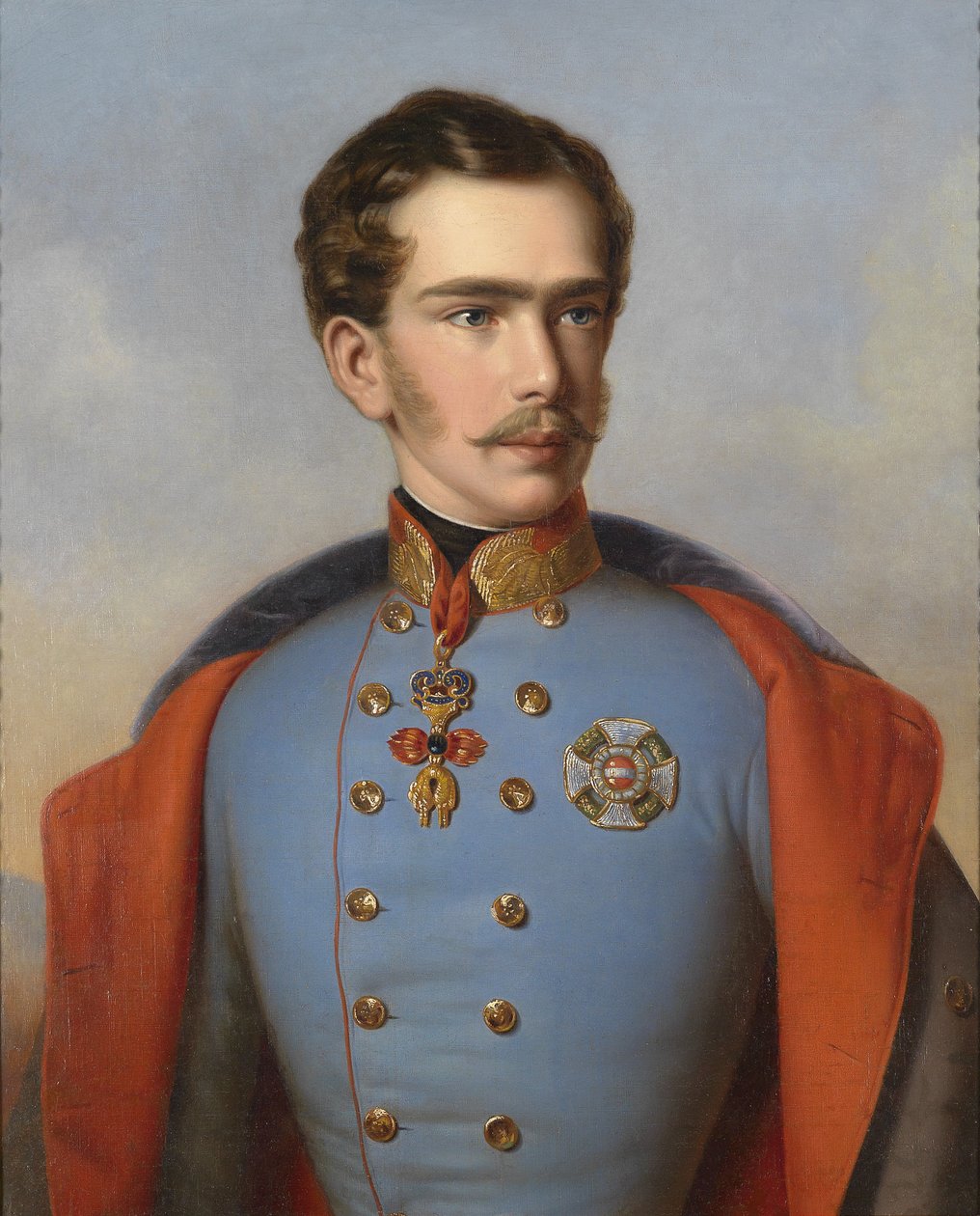 Franz Joseph I. von Österreich von Franz Russ the Elder