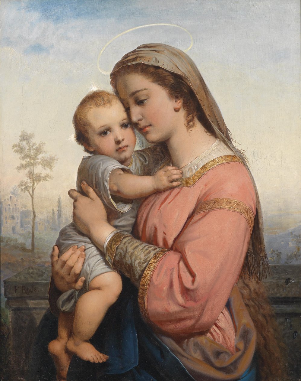 Madonna und Kind von Franz Russ the Elder