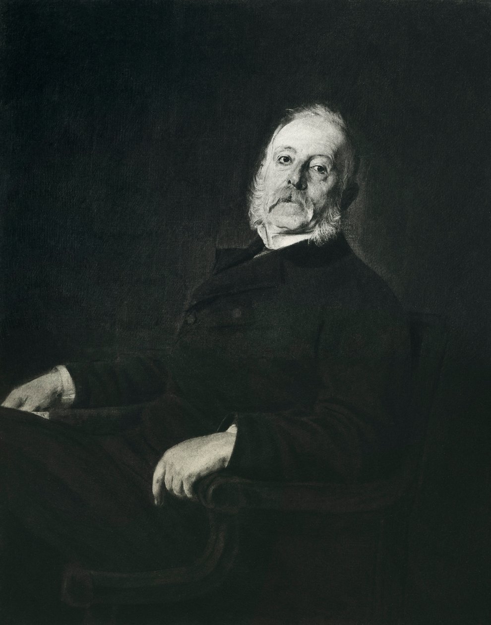 Marco Minghetti von Franz Seraph von Lenbach