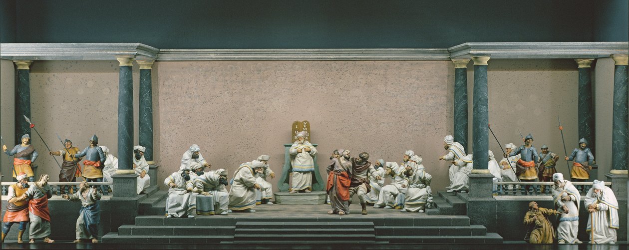 Christus vor Kaiphas von Franz Xaver Nissl