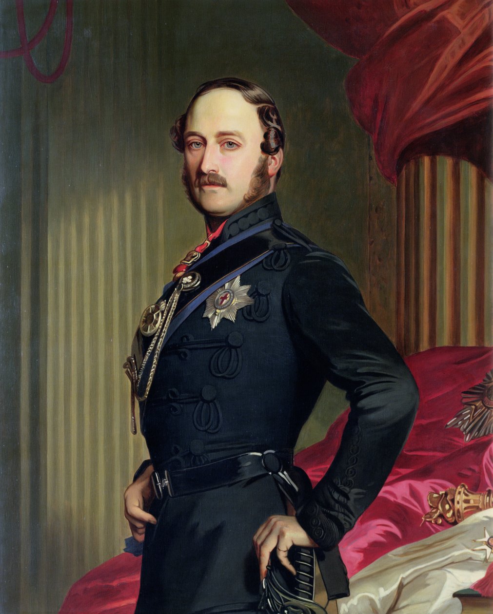 Porträt von Prinz Albert (1819-61), 1859 von Franz Xaver Winterhalter