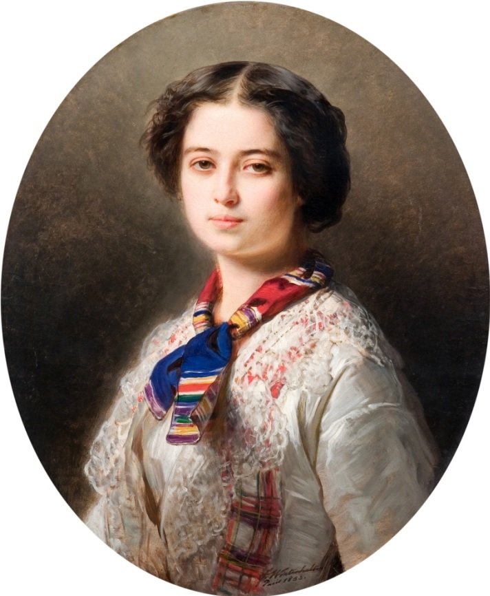 Porträt von Cecylia Lubomirska von Franz Xaver Winterhalter