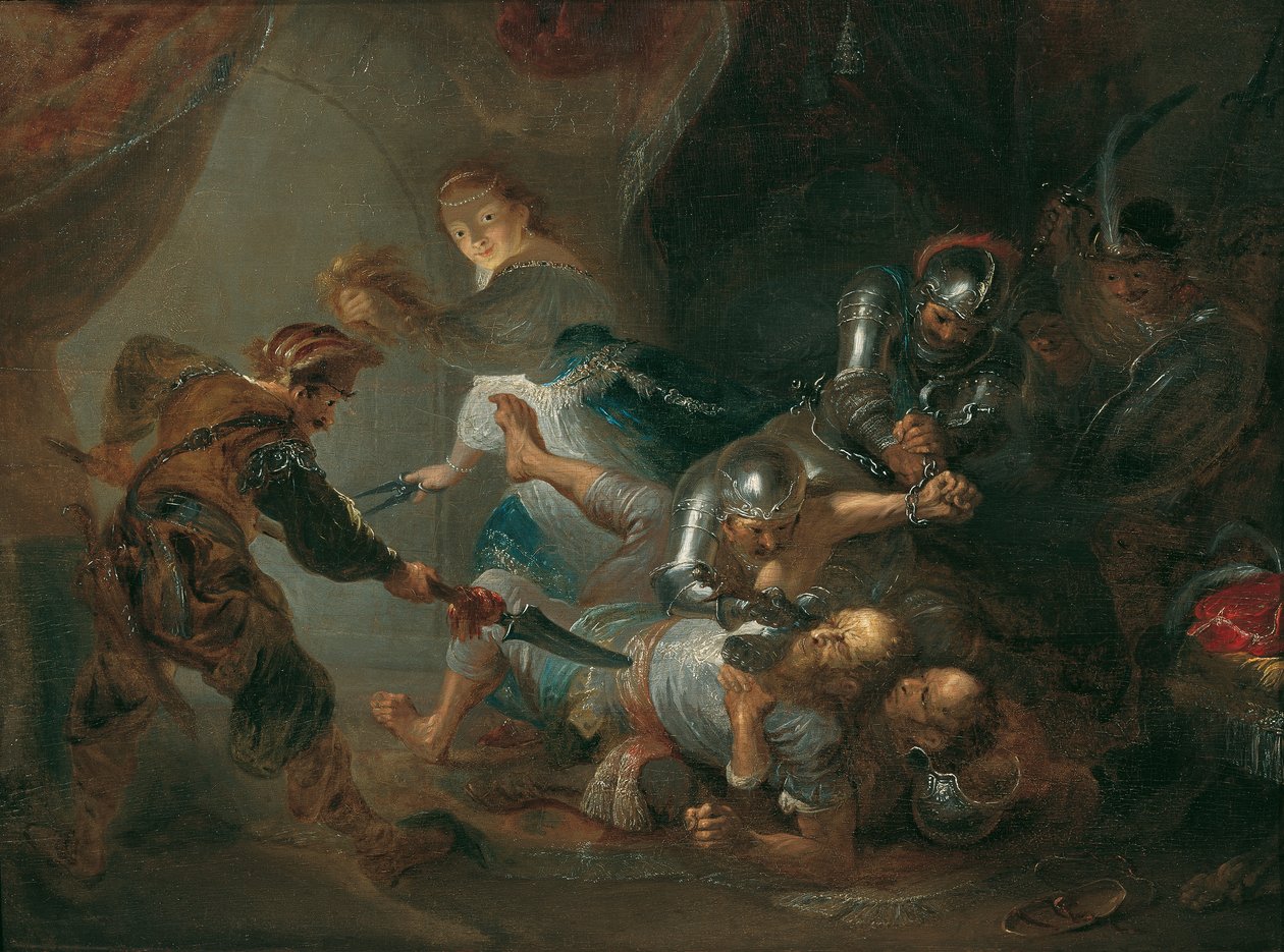 Die Blendung Simsons von Franz Anton Maulbertsch