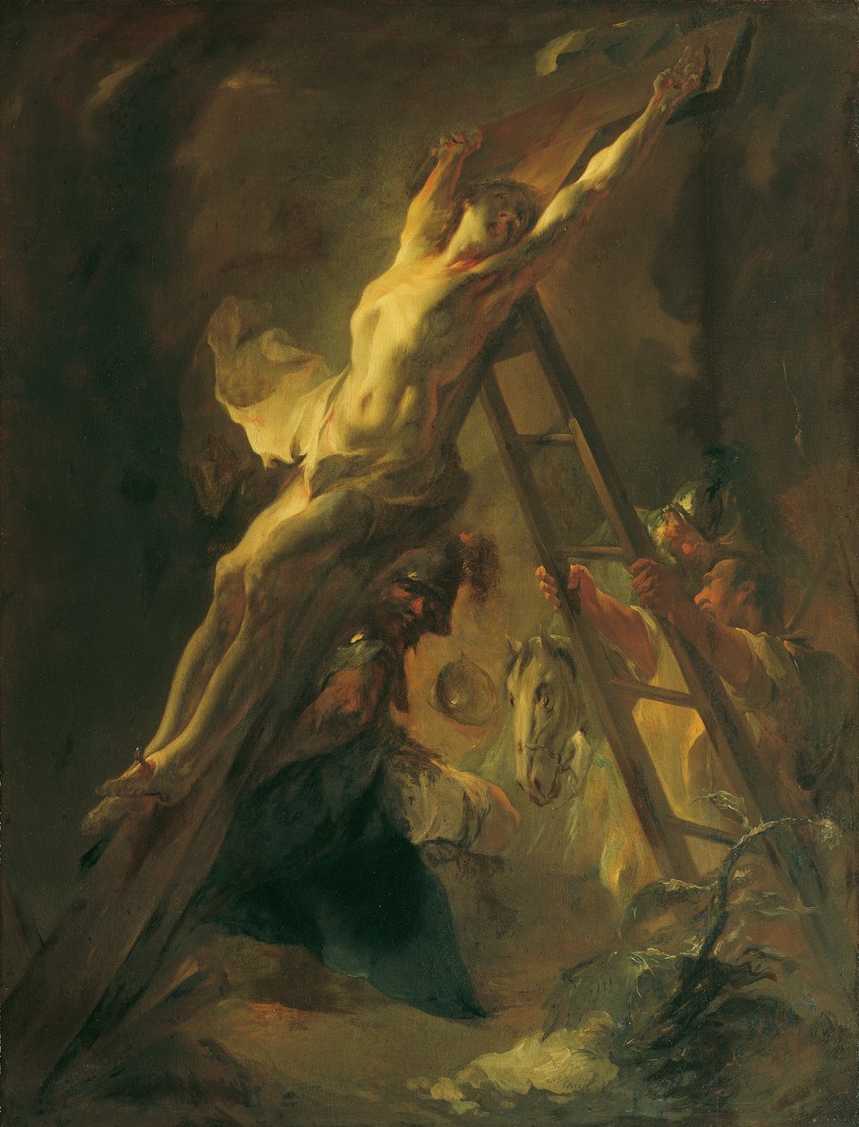 Die Kreuzaufrichtung von Franz Anton Maulbertsch
