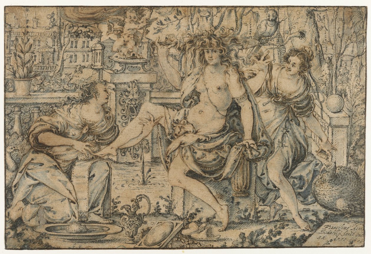 Allegorie der Eitelkeit von Franz Aspruck