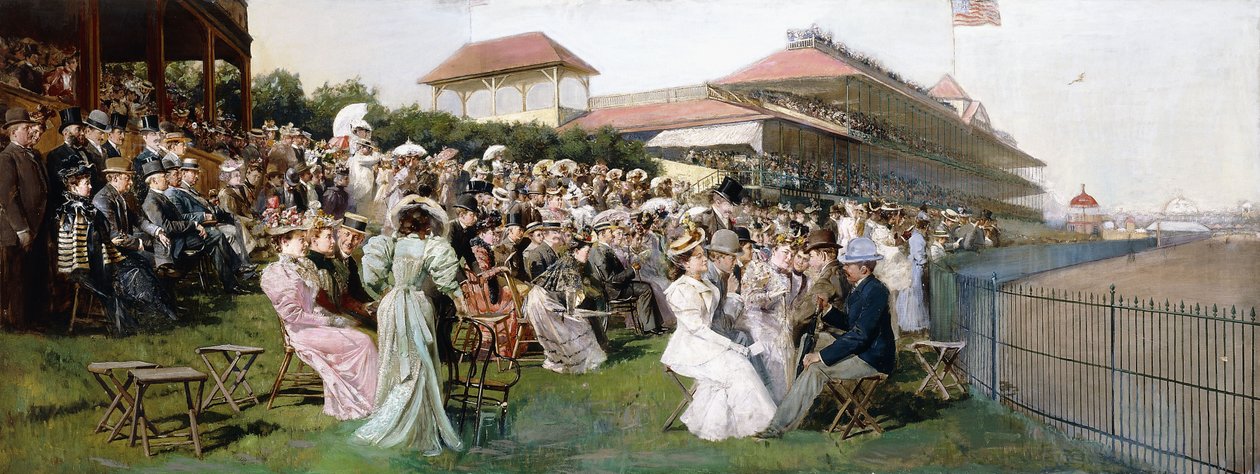 Washington Park Club, Chicago, 1892 von Franz Dvorak