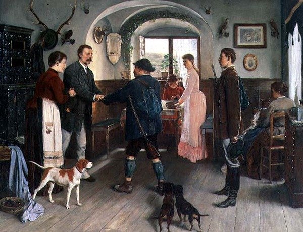 Das Wiedersehen von Franz Erdman Haussler