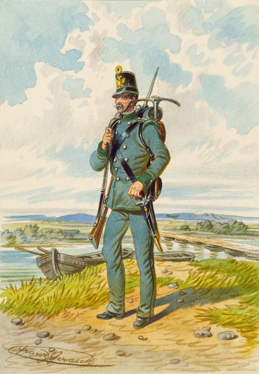 Soldat von Franz Gerasch