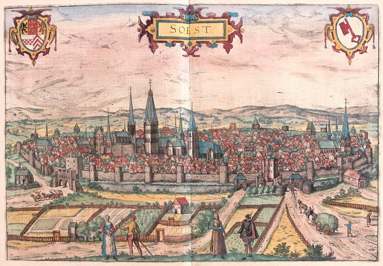 Soest, Deutschland von Franz Hogenberg