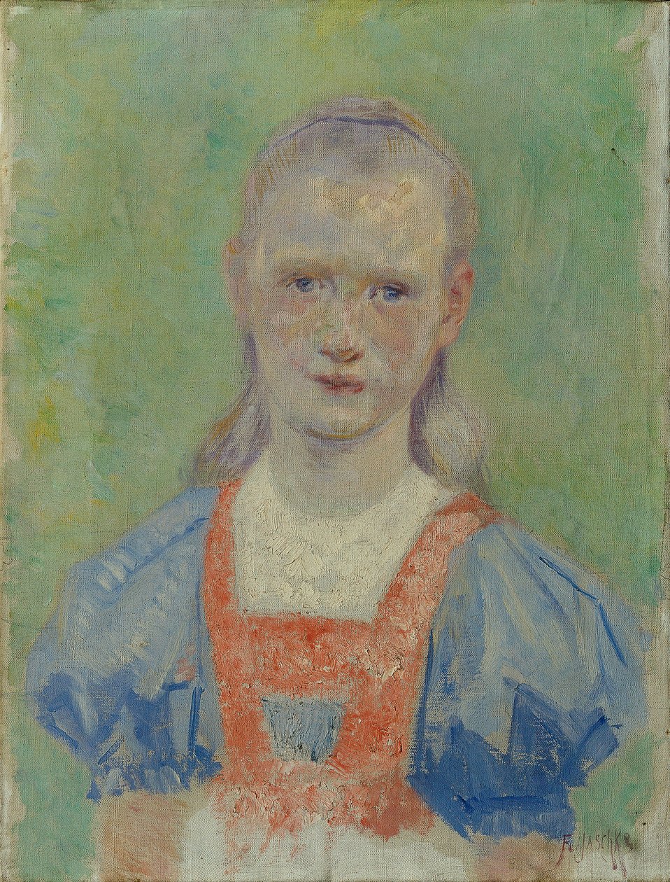 Mädchenbildnis von Franz Jaschke