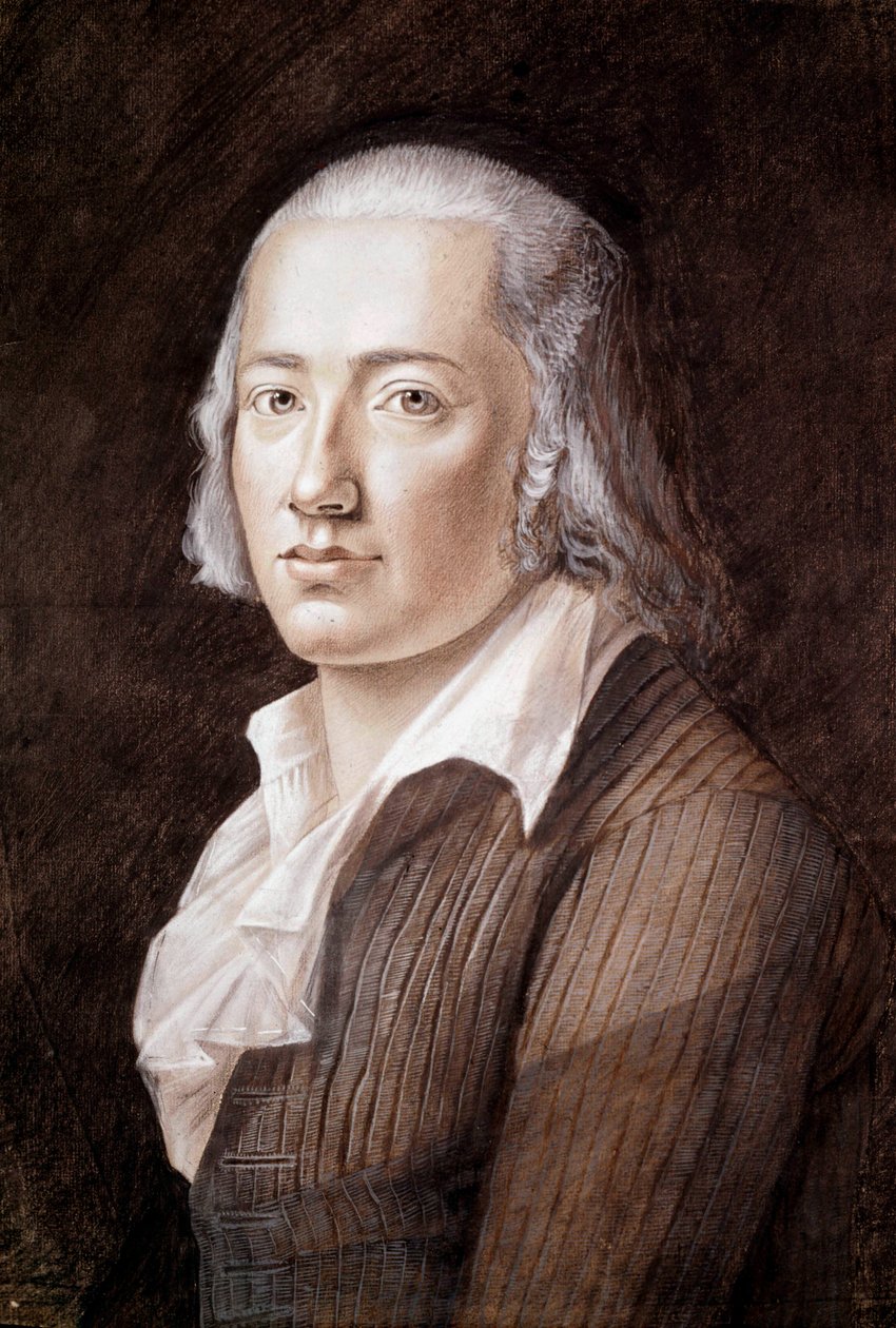 Friedrich Hölderlin von Franz Karl Hiemer