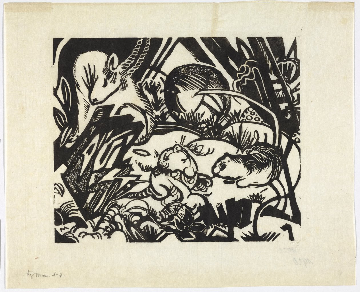 Tierlegende von Franz Marc