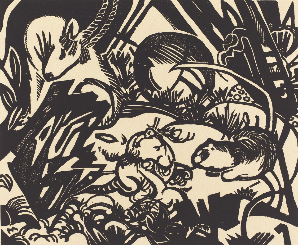 Tierlegende von Franz Marc