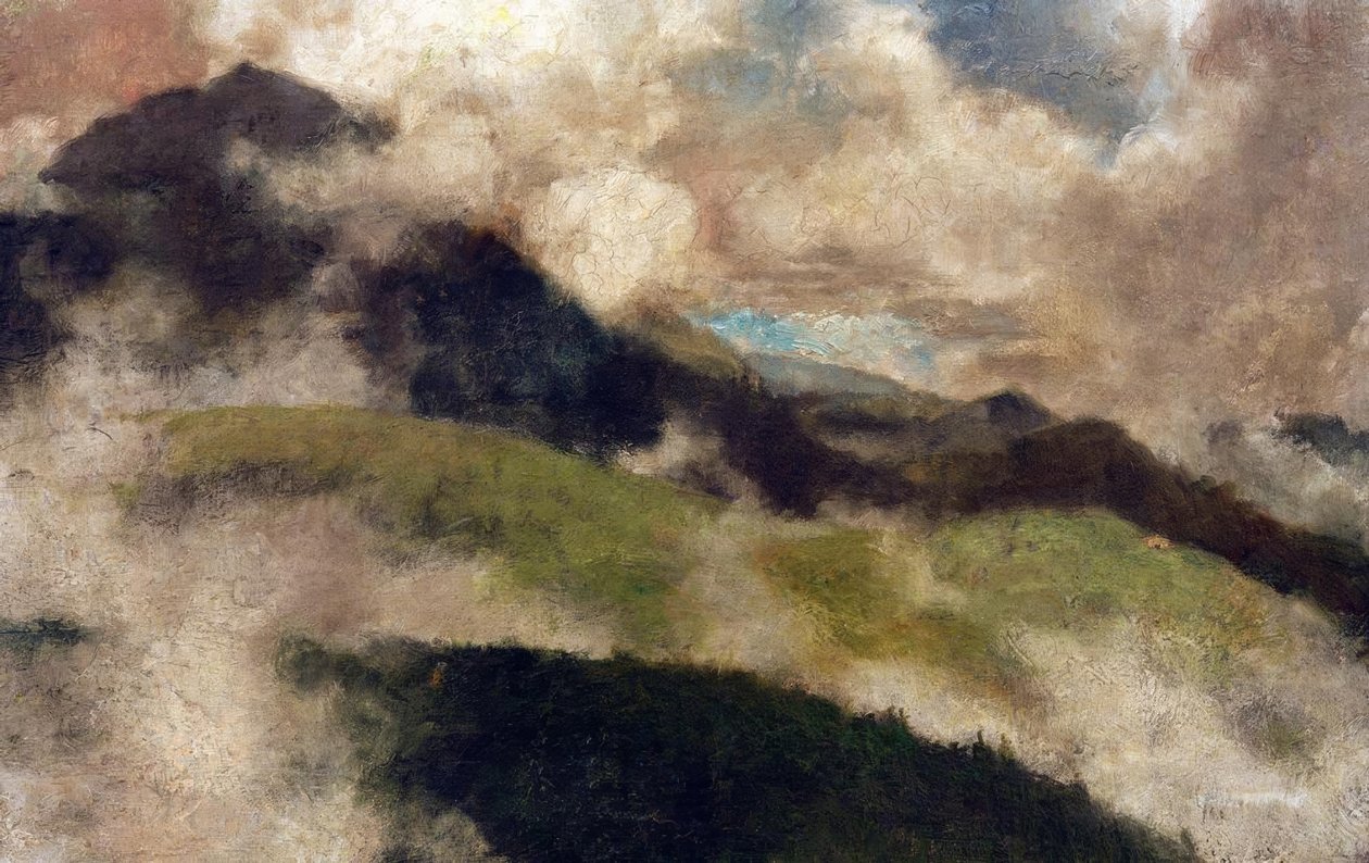 Aufsteigender Nebel von Franz Marc