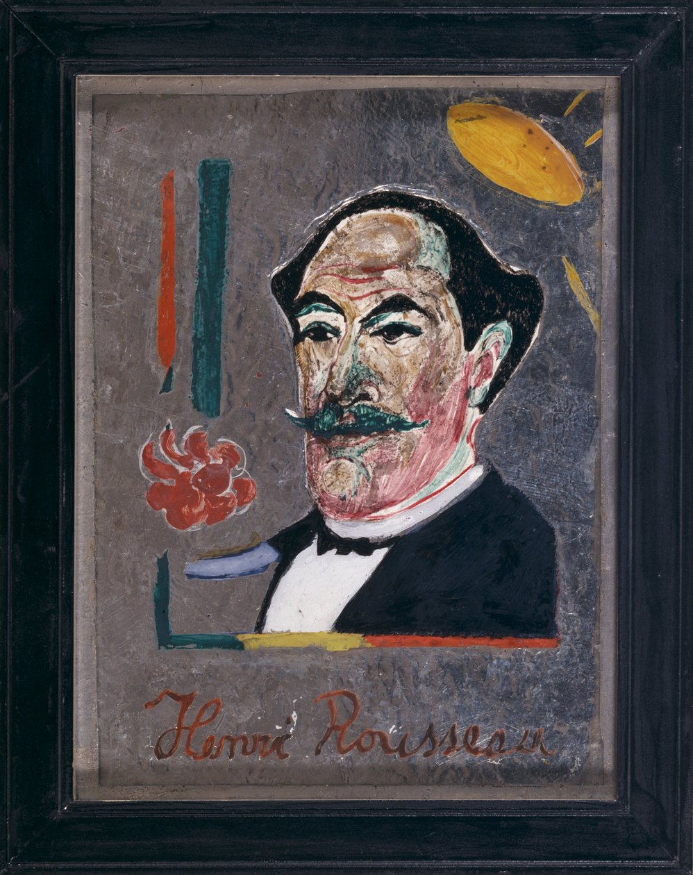 Bildnis Henri Rousseau von Franz Marc