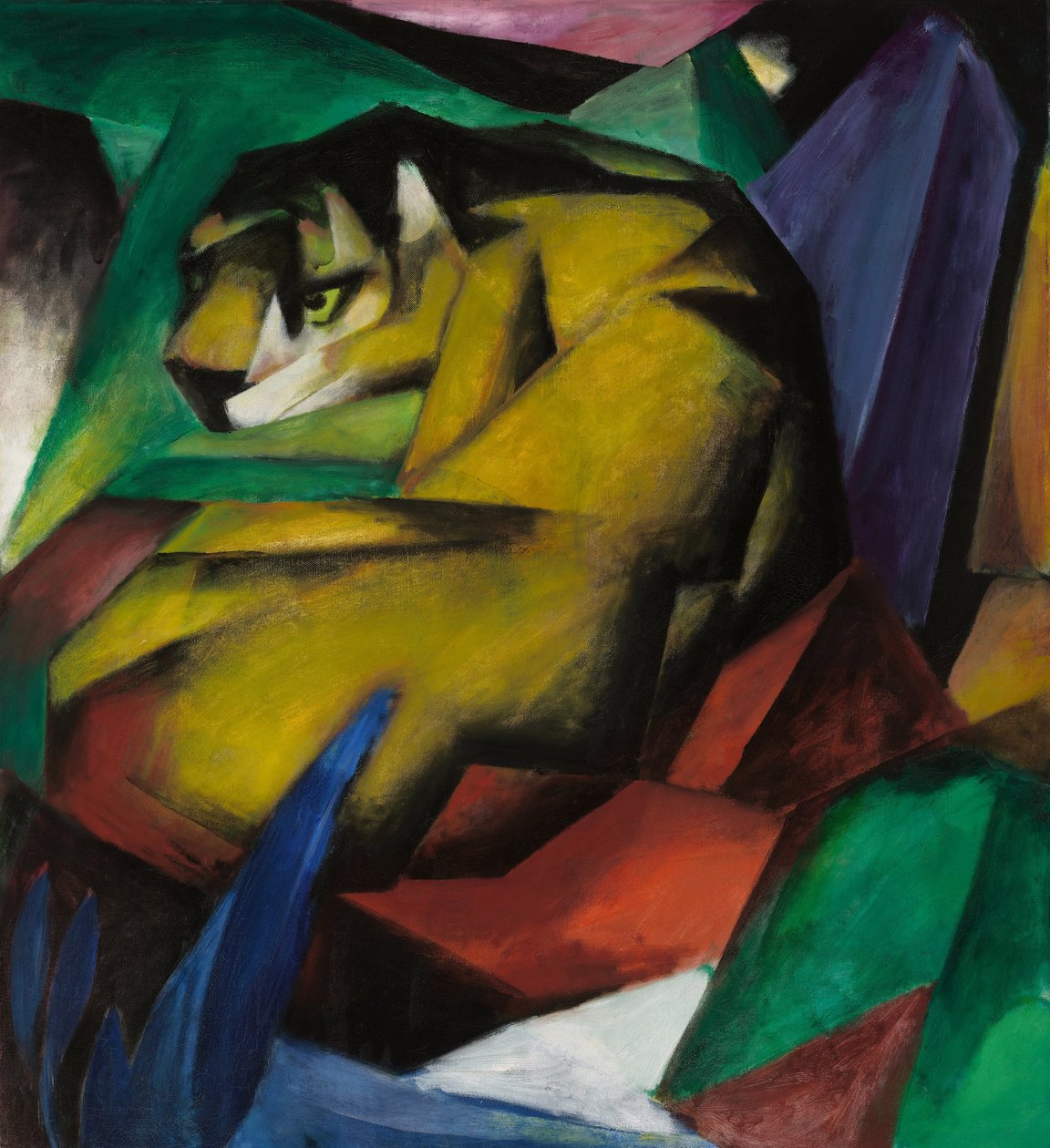 Der Tiger von Franz Marc
