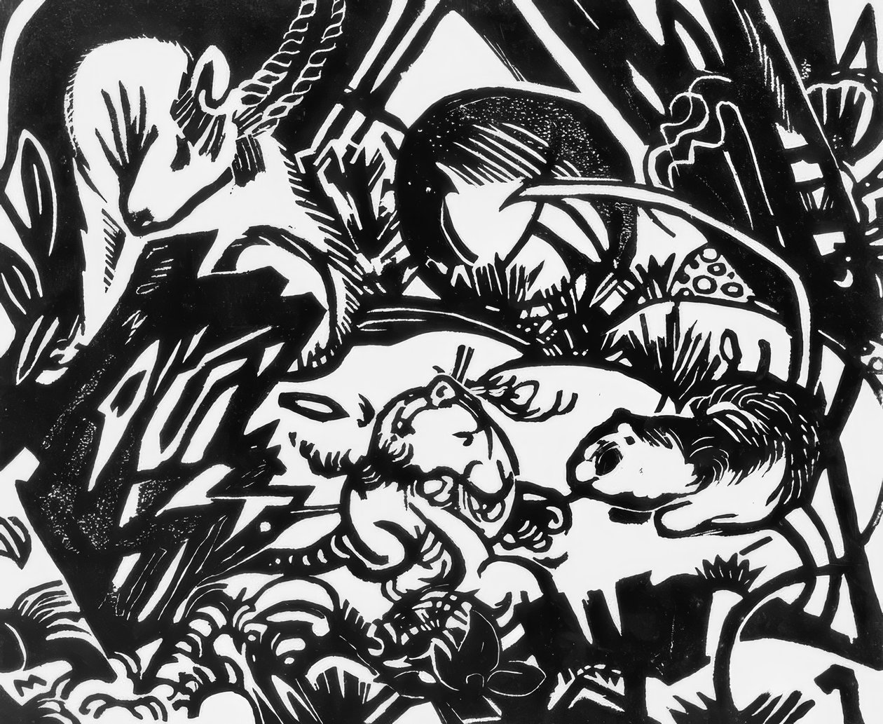 Tierlegende von Franz Marc