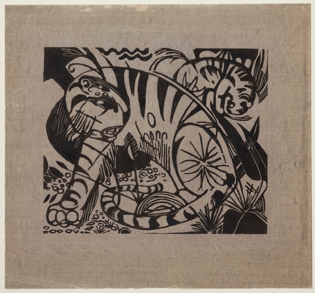 Tiger von Franz Marc