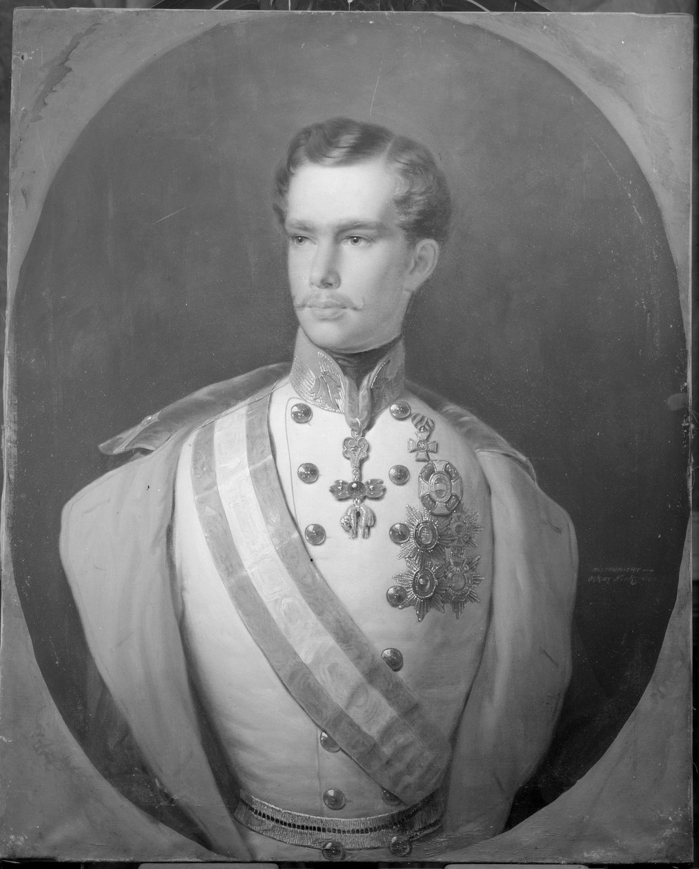 Kaiser von Österreich Franz Joseph I. von Franz Schrotzberg