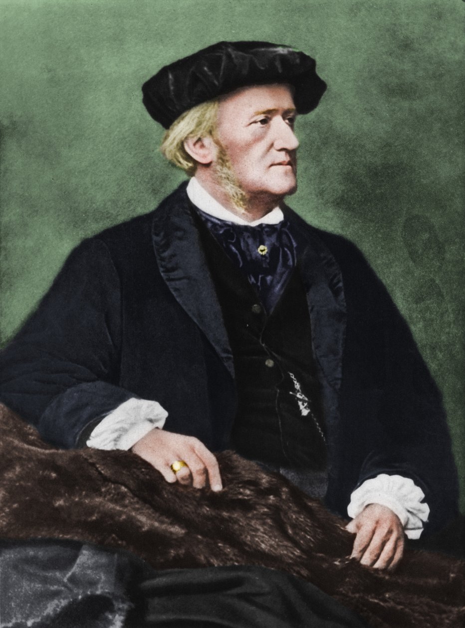 Richard Wagner, 1870, 1939 von Franz Seraph Hanfstaengl