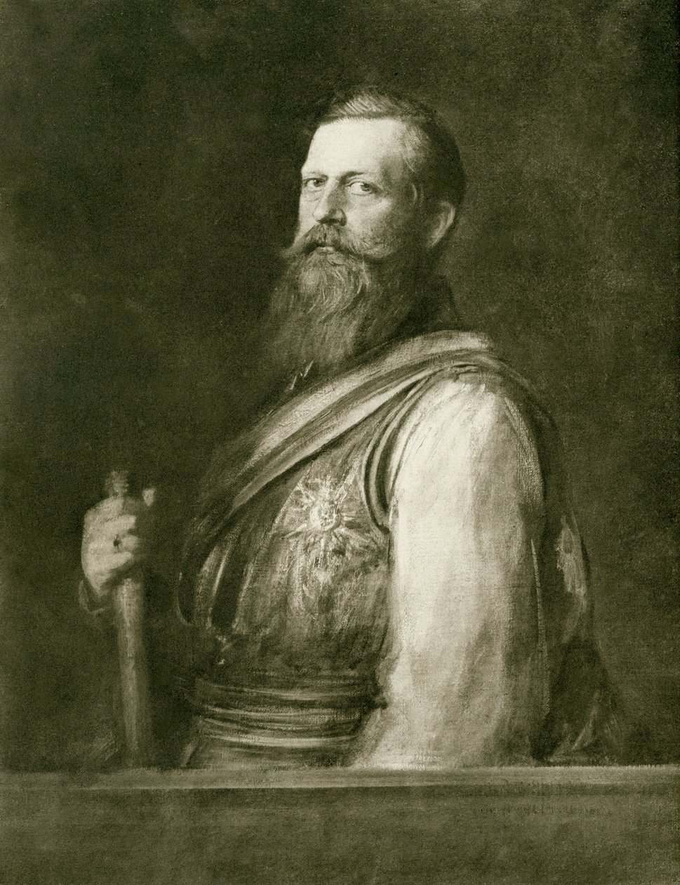 Friedrich III von Franz Seraph von Lenbach