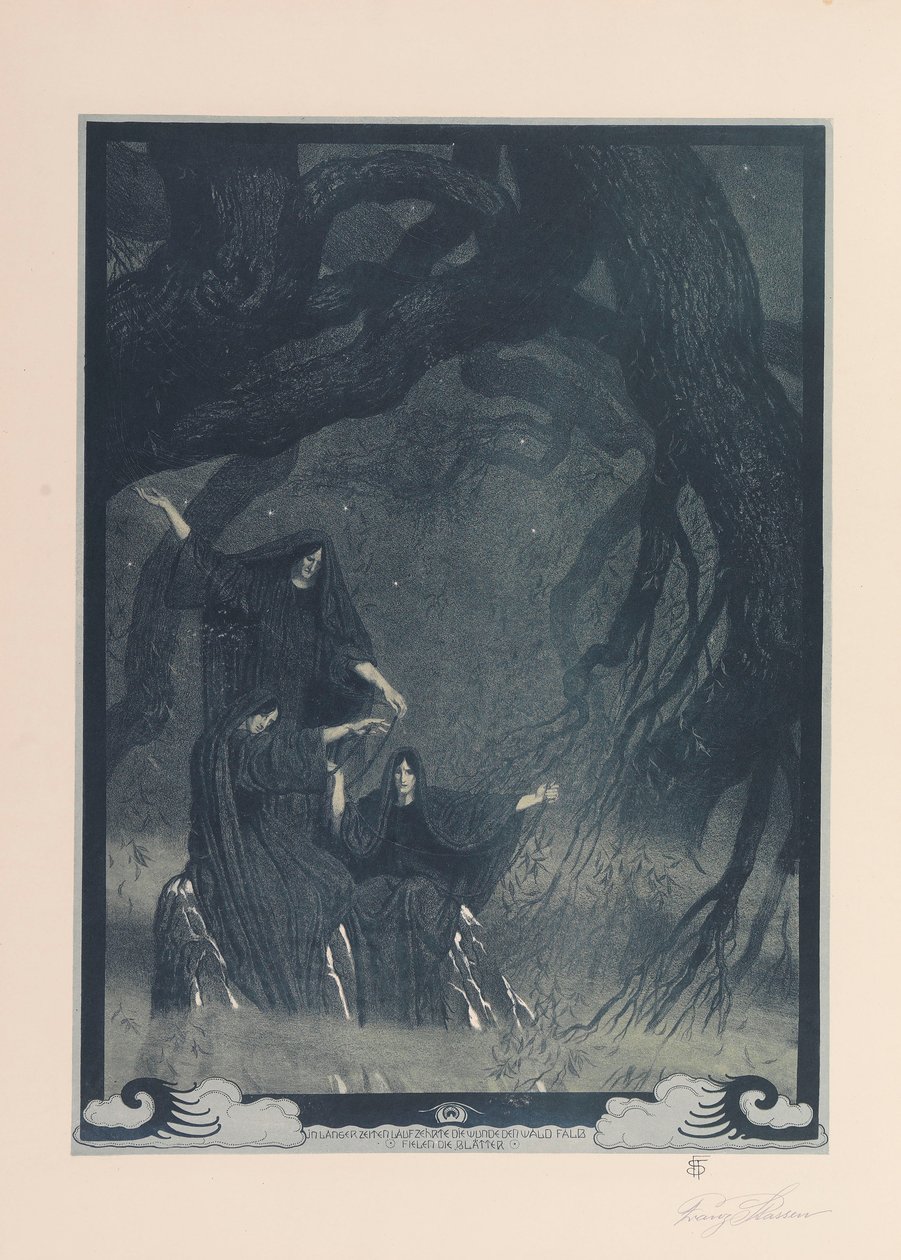 Der Ring des Nibelungen von Franz Stassen