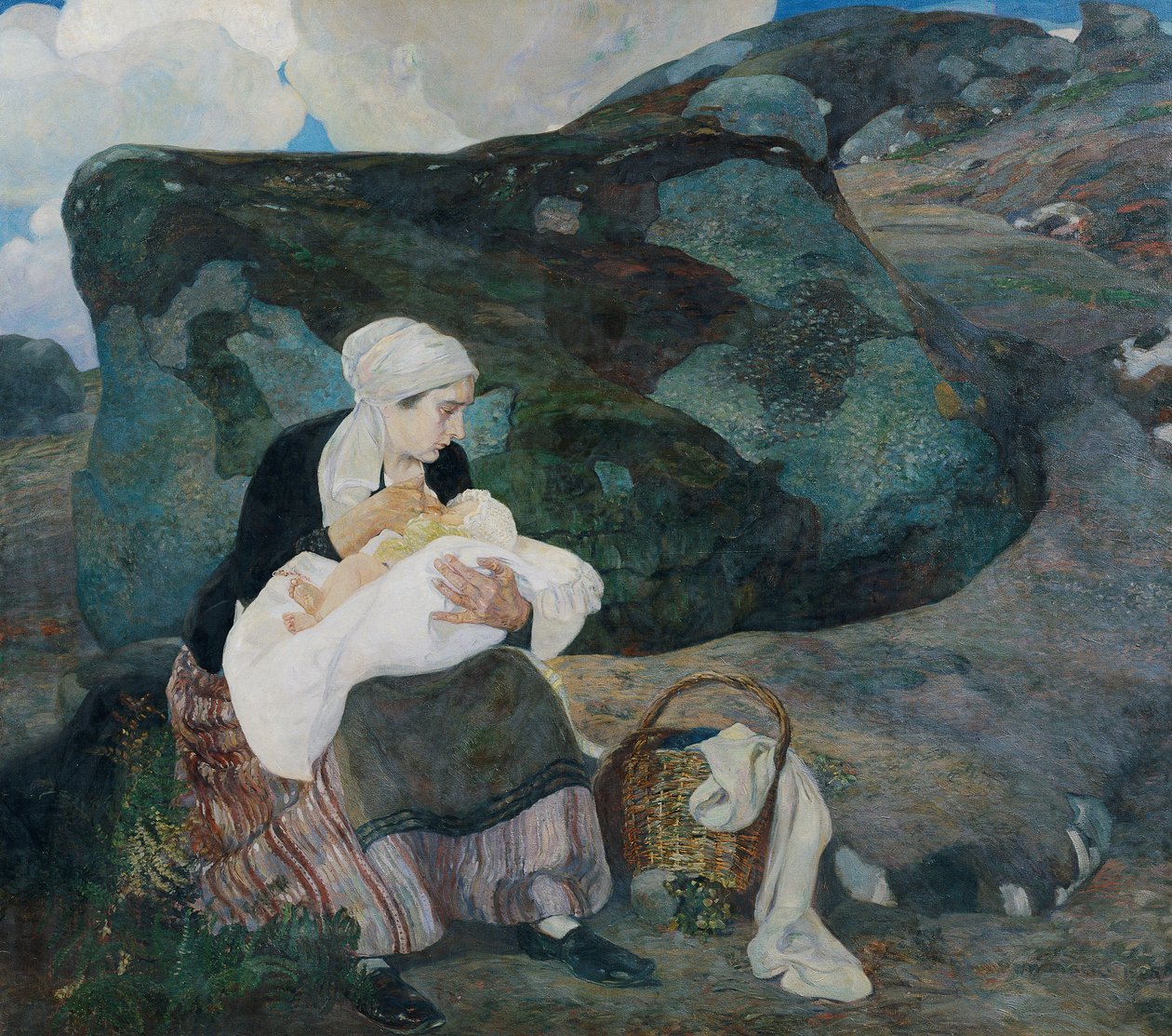 Die Rast von Franz Wilhelm Jäger