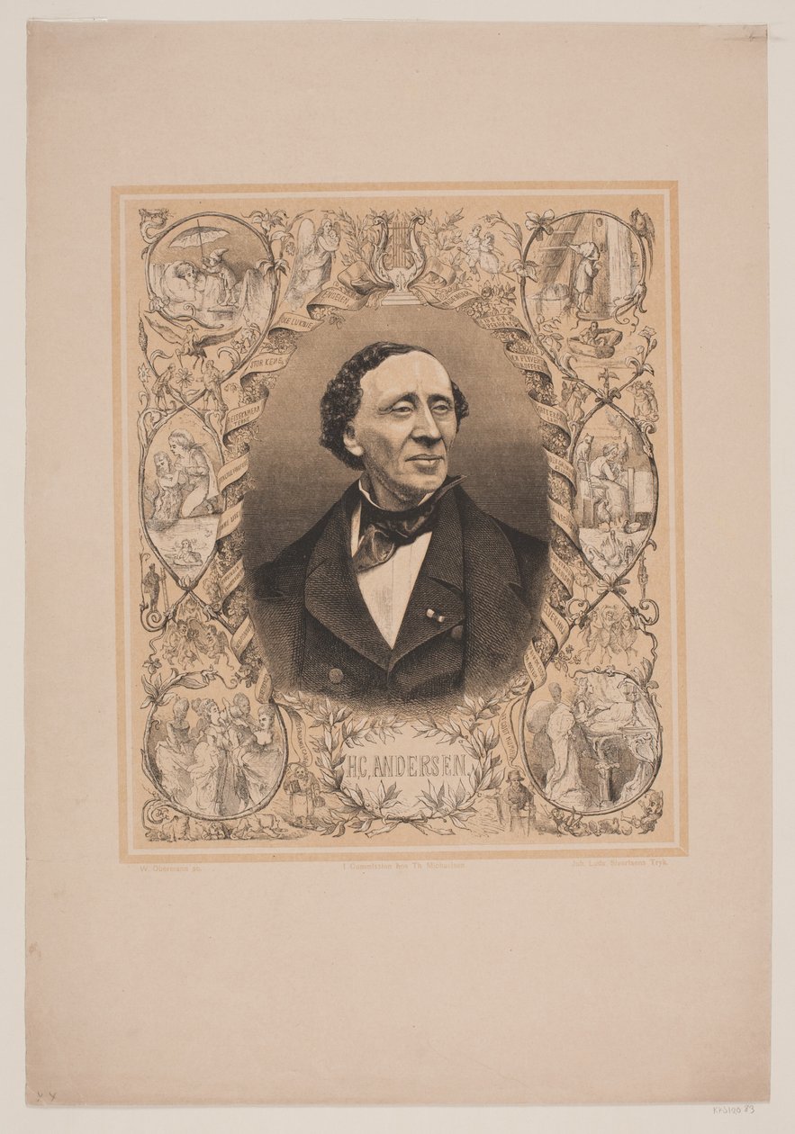 H. C. Andersen von Franz Wilhelm Obermann