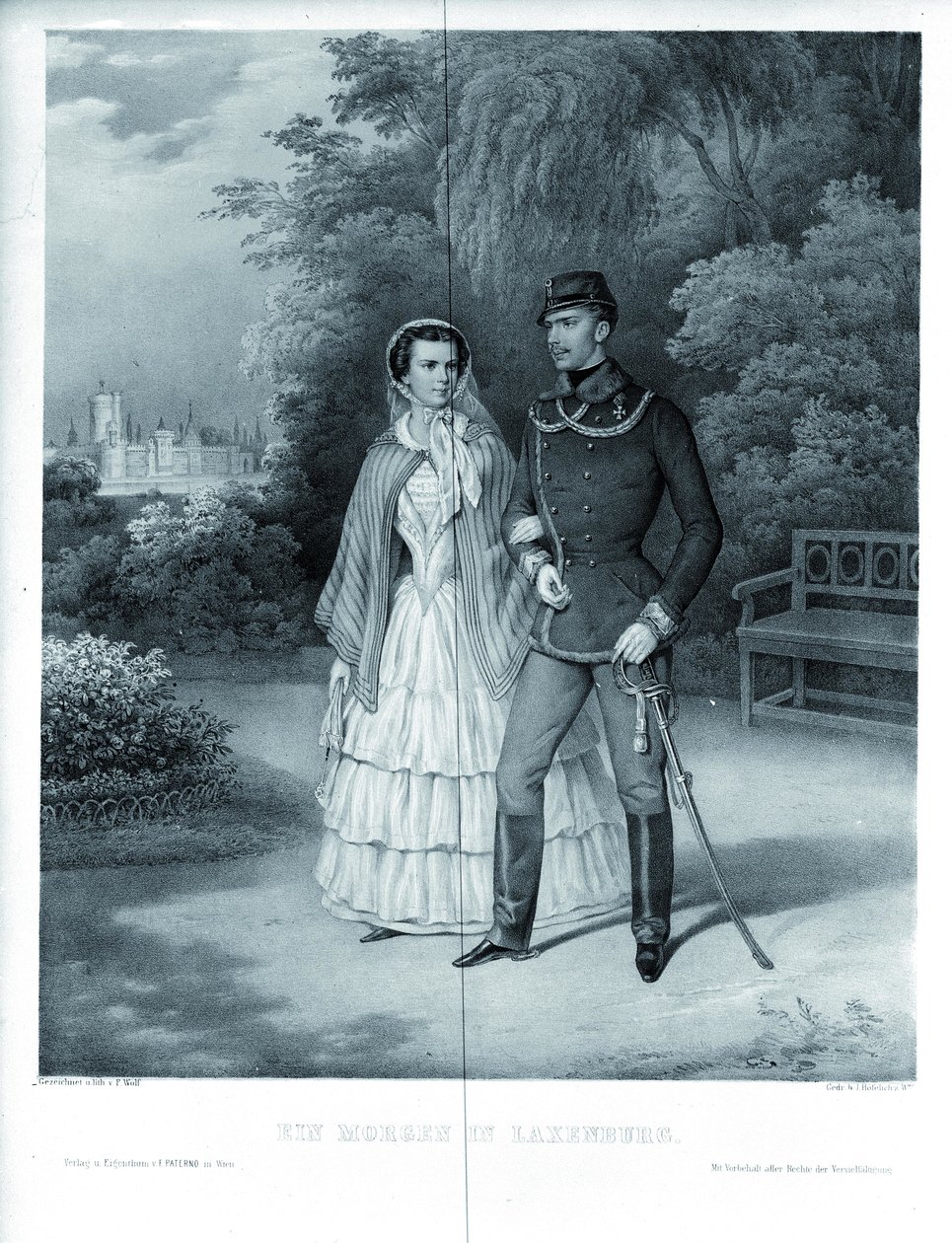 Kaiser von Österreich Franz Joseph I. von Franz Wolf