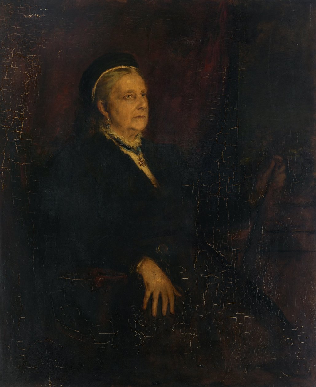Clementine Prinzessin von Sachsen-Coburg-Gotha von Franz von Lenbach