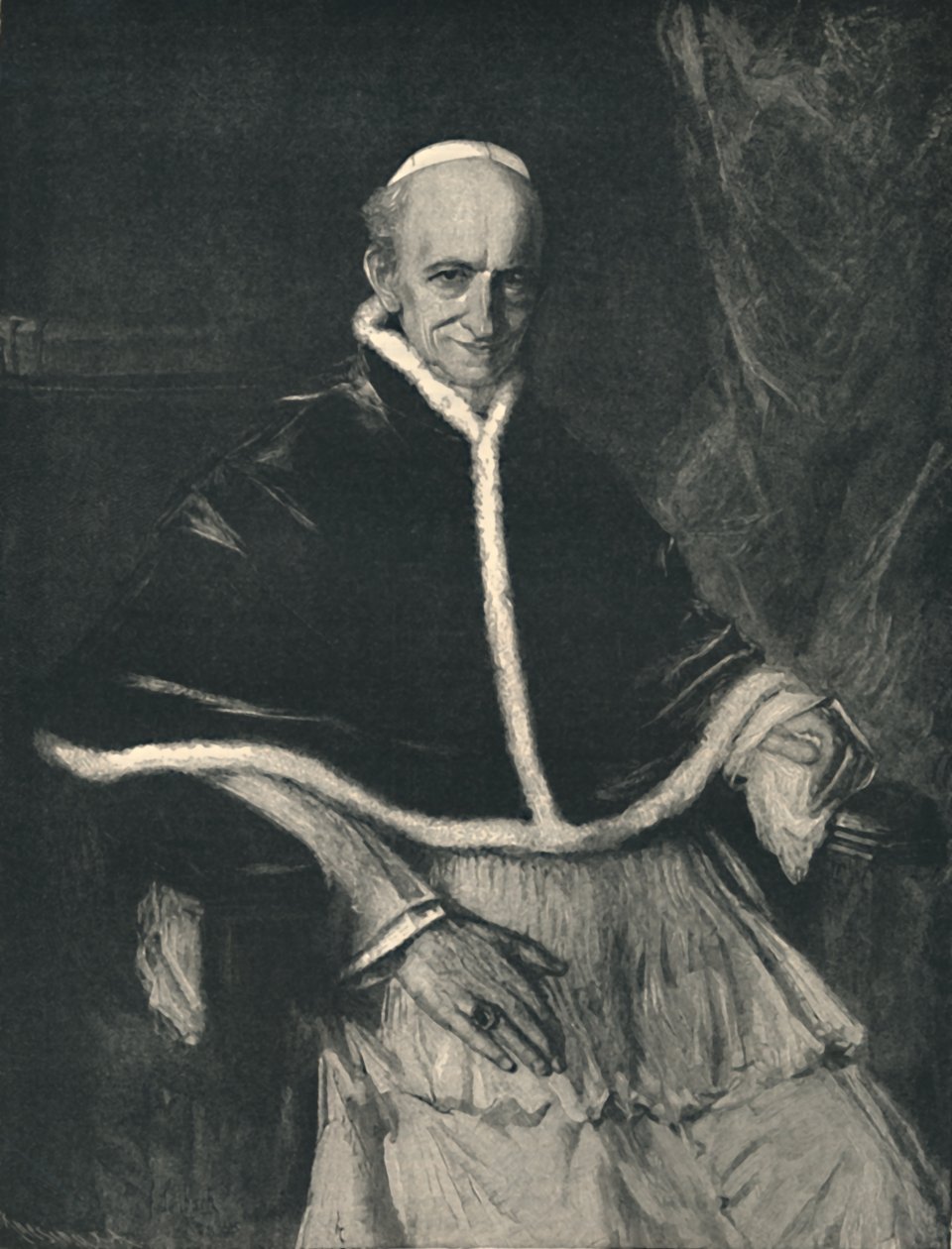 Seine Heiligkeit Papst Leo XIII., 1886 von Franz von Lenbach