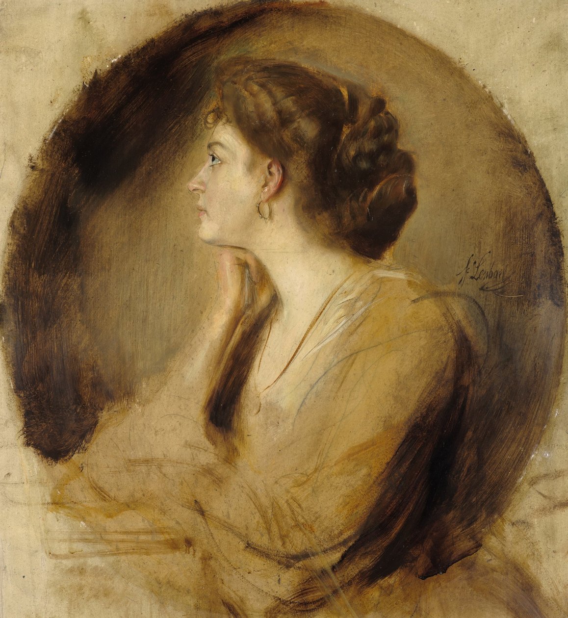 Margarethe von Stumm (?) von Franz von Lenbach