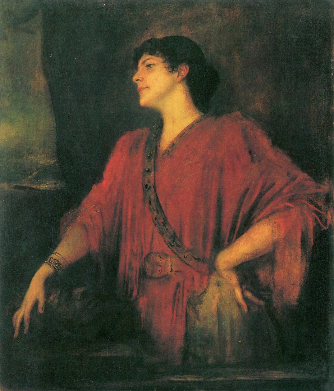Mary Lindpaintner als Salome von Franz von Lenbach