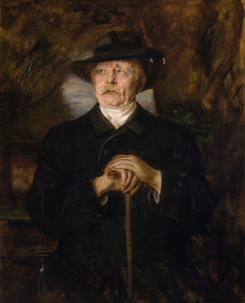 Porträt von Otto von Bismarck von Franz von Lenbach