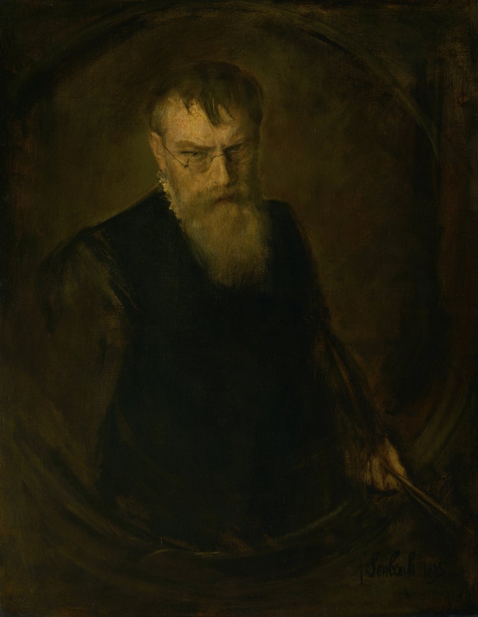 Selbstbildnis von Franz von Lenbach
