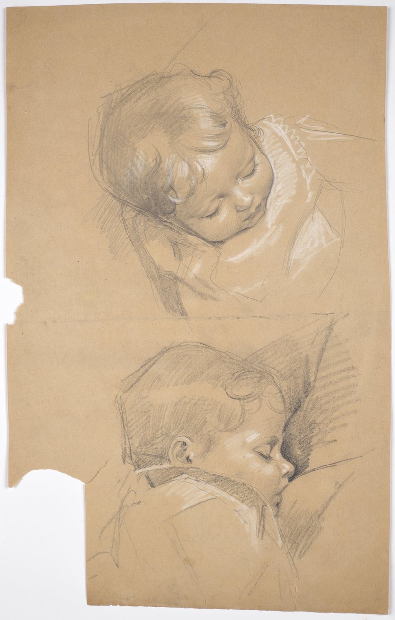 Kinderkopfstudien von Franz von Matsch