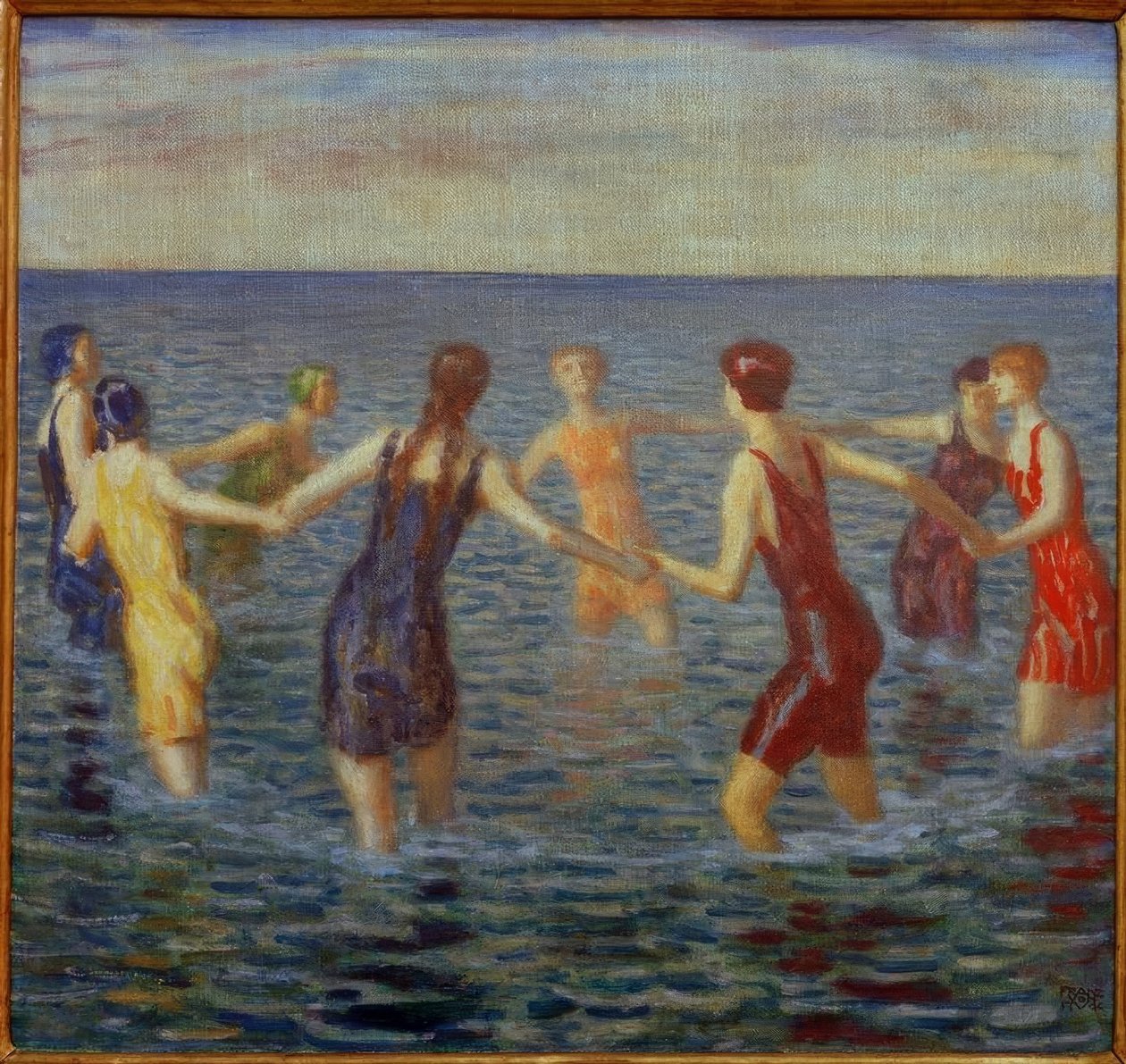 Badende Frauen von Franz von Stuck
