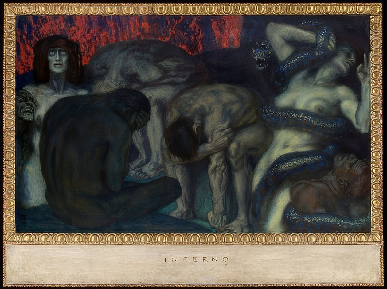 Inferno von Franz von Stuck