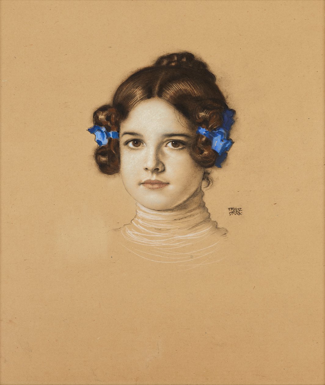 Mary Stuck, die Tochter des Künstlers von Franz von Stuck