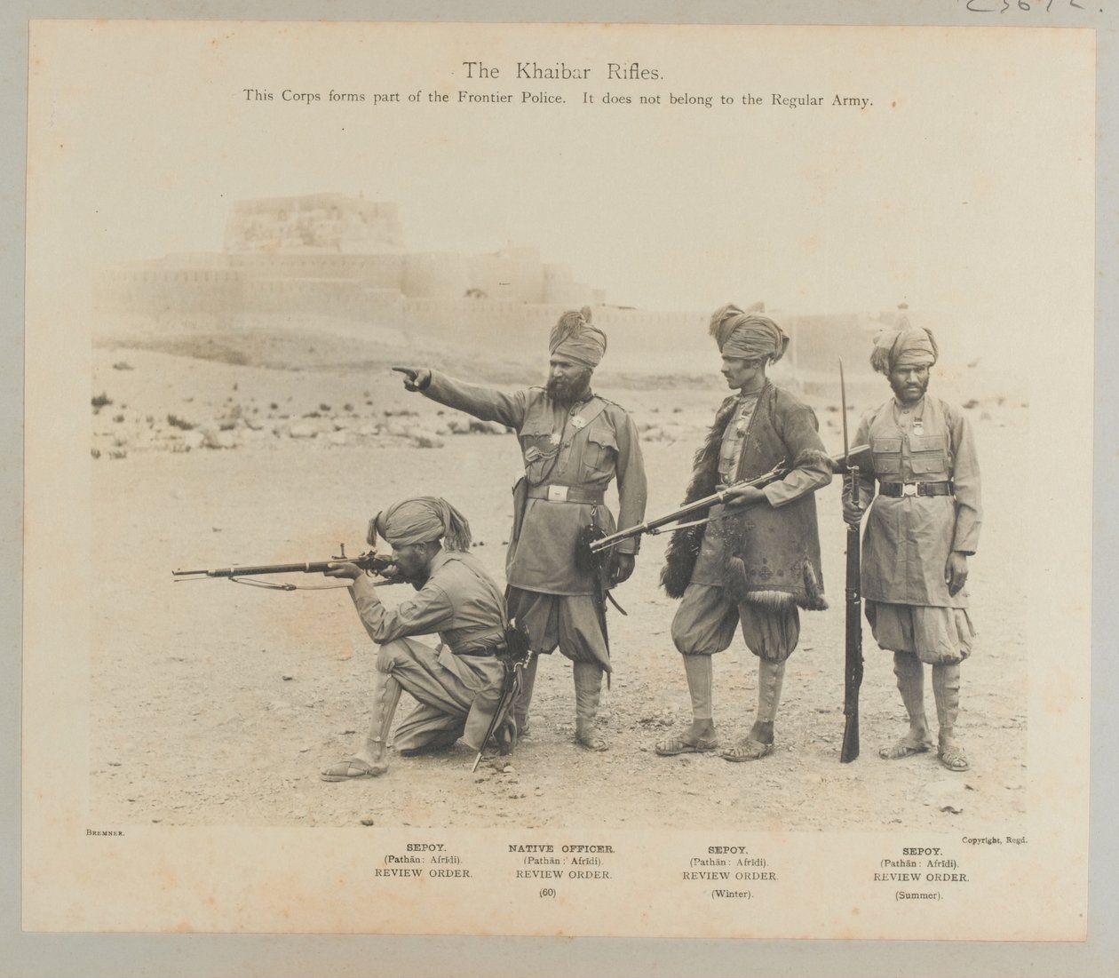 Die Khyber-Gewehre, um 1900 von Fred Bremner